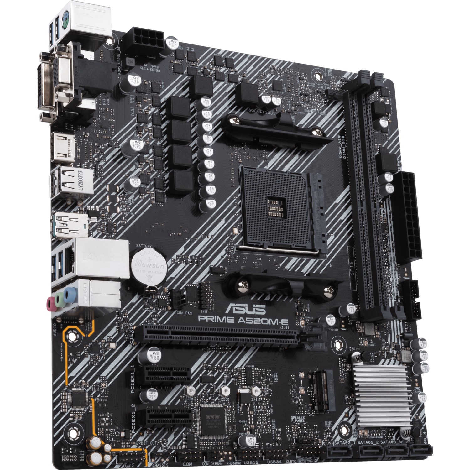 Asus Prime A520M-E AMD A520 DDR4