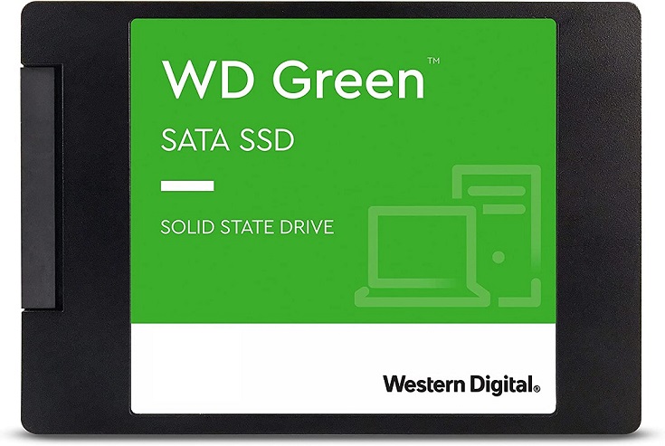 WD Green 120GB 7mm SATA3 540-465MB/s