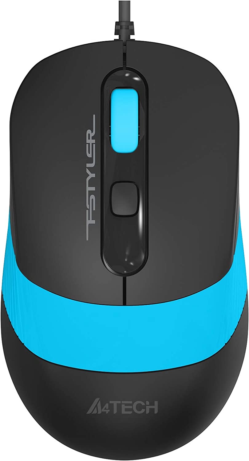 A4 Tech FM10 1600dpi Mavi USB Optik Mouse