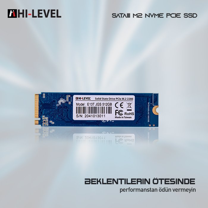 Hi-Level 512GB NVMe M.2 SSD 3300/3100MB/s_1
