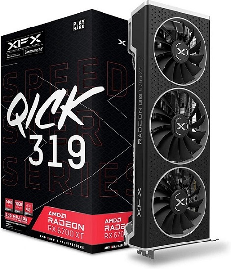 XFX RX-67XTYPUDP RX 6700 12GB 192Bit GDDR6