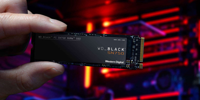 WD 500GB Black NVMe M.2 SSD 3430/2600MB/s 