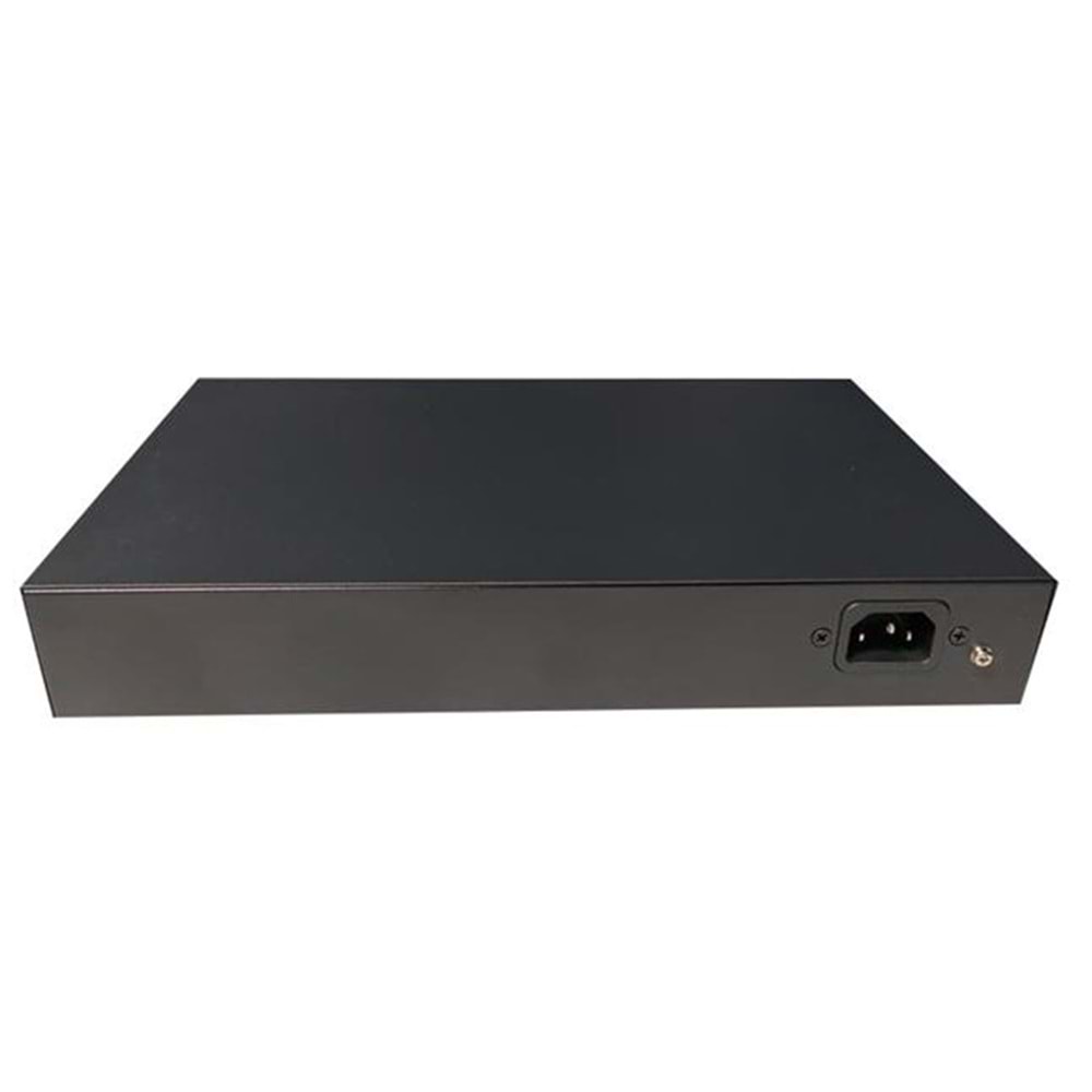 Uranium POE-2421SFP-300W 24X10/100+2X Gigabit Uplink +1XSFP Poe Combo Rack Tipi Switch