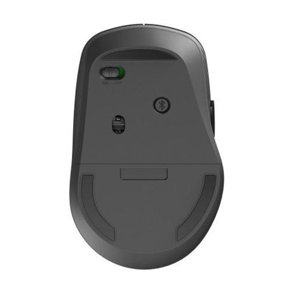 RAPOO M300 1600DPI Çok Modlu Sessiz Tıklama Özellikli Kablosuz Mouse Koyu Gri 18048