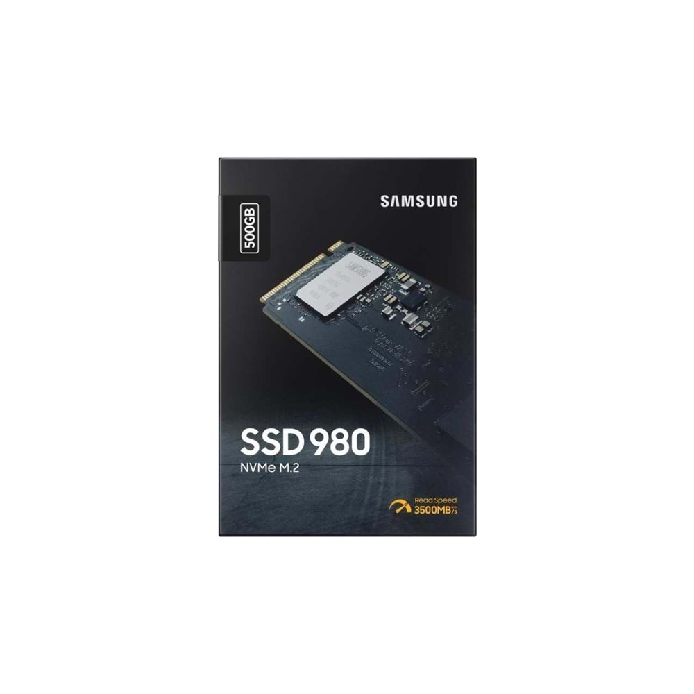 Samsung 980 SSD 500GB M.2 2280 PCIe Gen 3.0 SSD 3100/2600MB/s (MZ-V8V500BW)
