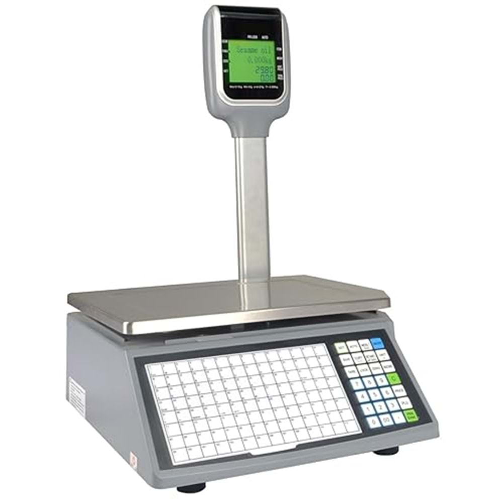 Palmx RLS1100D WSE 15-30 Kg. Barkod Yazıcılı Terazi