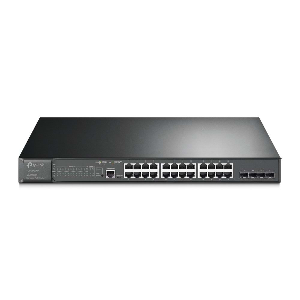 Omada TL-SG3428MP 28 Port Gigabit L2 Yönetilebilir POE Switch 384W