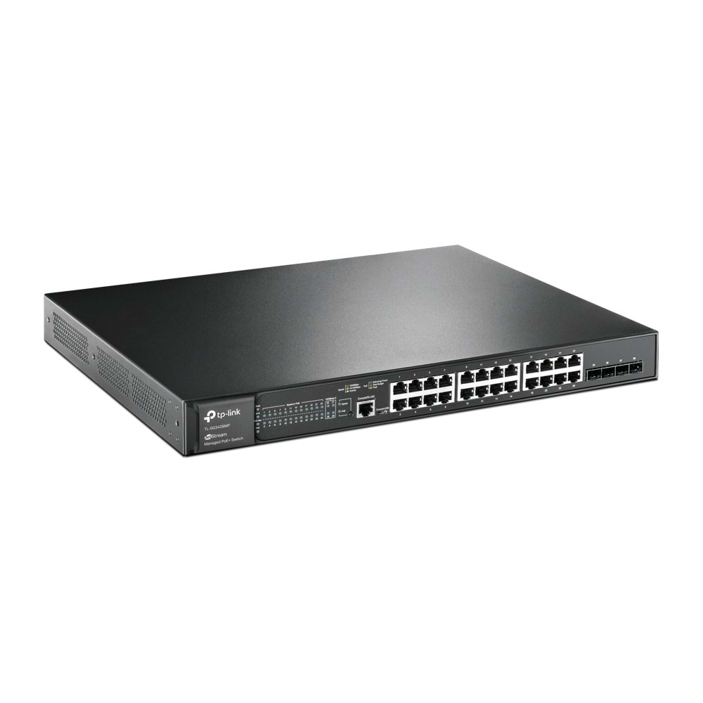 Omada TL-SG3428MP 28 Port Gigabit L2 Yönetilebilir POE Switch 384W