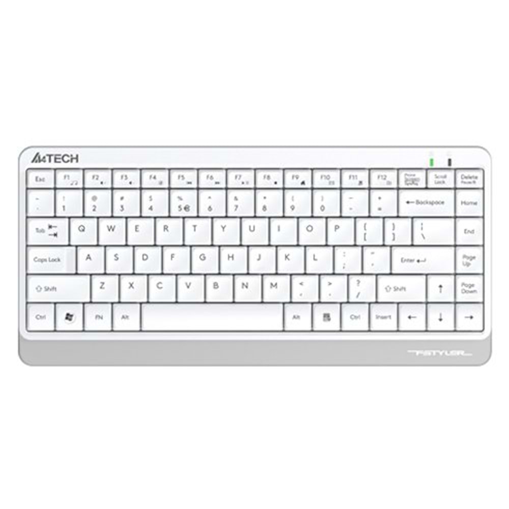 A4 Tech FG1112 2.4 Q Fn Mm Mini Klavye Mouse Set Beyaz