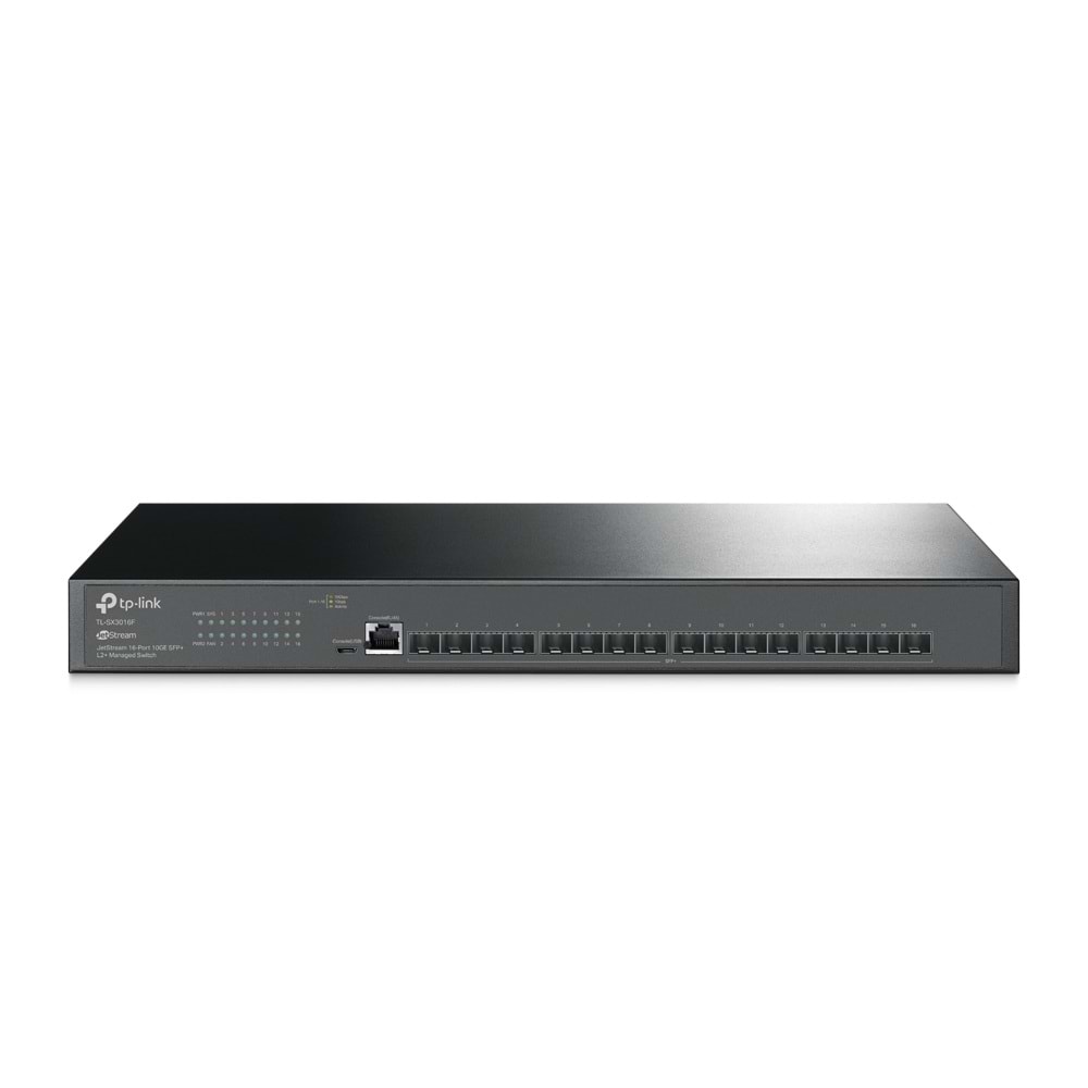 Tp-Link TL-SX3016F 16 Port 10GB SFP L2+ Yönetilebilir Masaüstü Switch