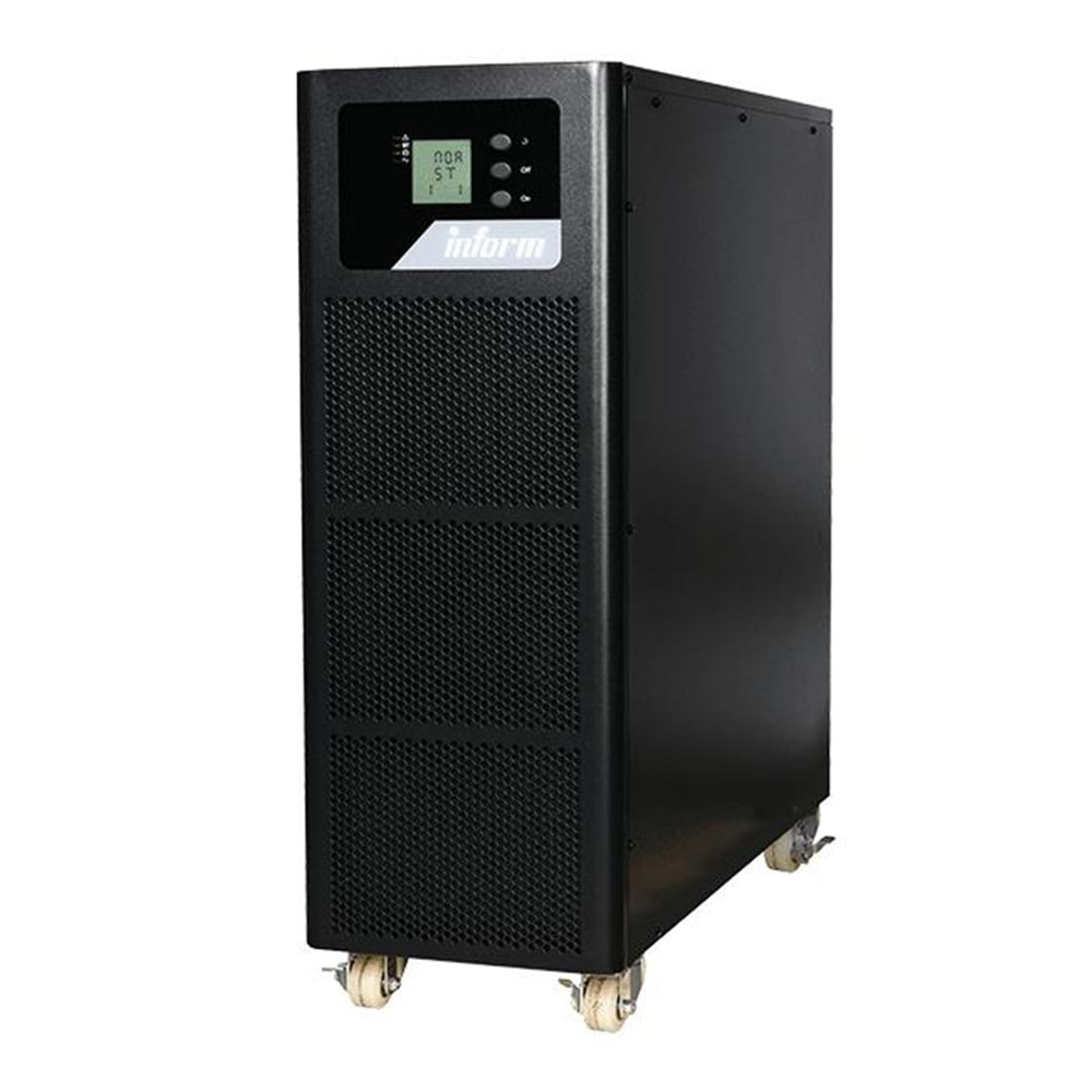 Inform Stark 10KVA 3F/3F (16X9AH) 6/14 DK LCD Online UPS (Trifaze)