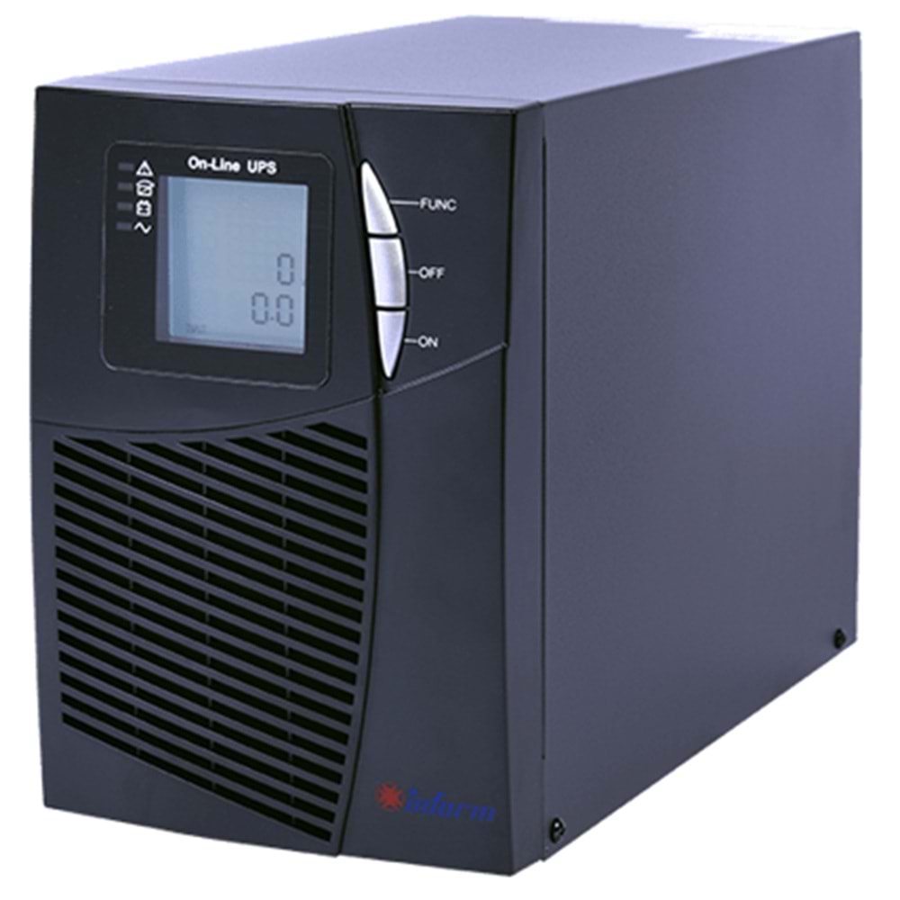 Inform Sinus Evo 1KVA (2X9AH) 7/20DK LCD Online UPS
