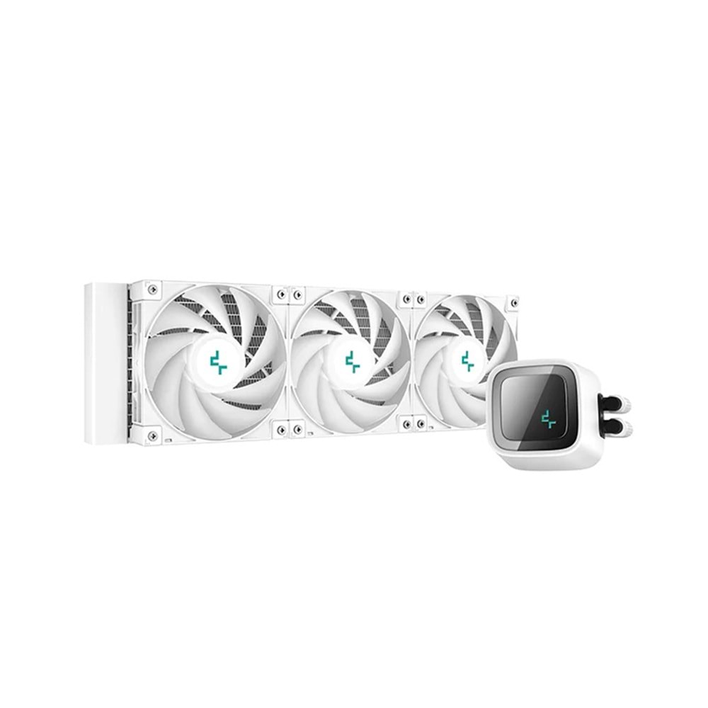 DEEPCOOL LS720 RGB 360mm Beyaz Sıvı Soğutma