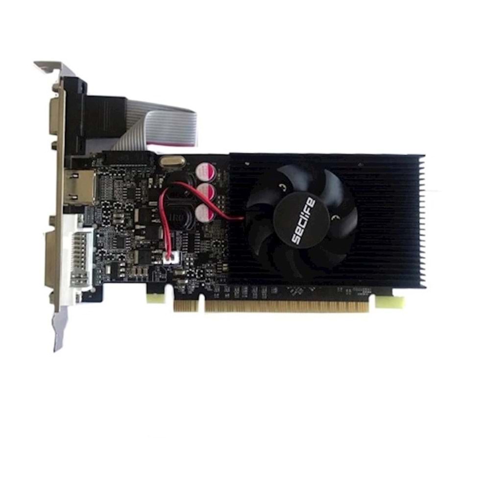 Seclife Geforce GT210 LP 1GB DDR3 64Bit 1XVGA 1XHdmi 1XDp Ekran Kartı