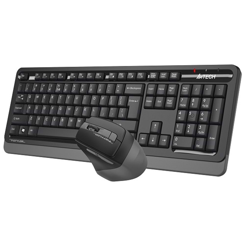 A4 Tech FG1035 Gri Q Multimedya 2.4G Kablosuz Klavye Mouse Set