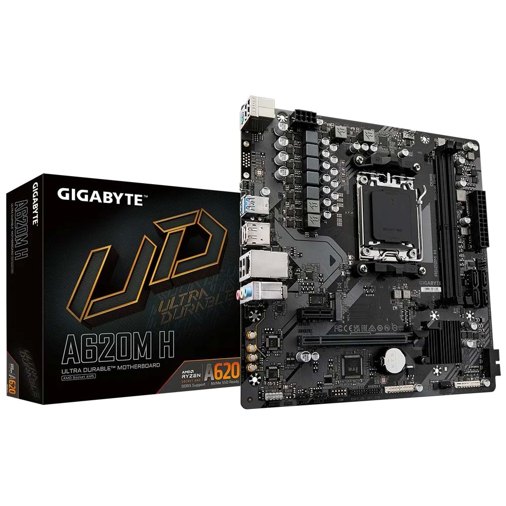Gigabyte A620M-H Am5 DDR5 HDMI Anakart