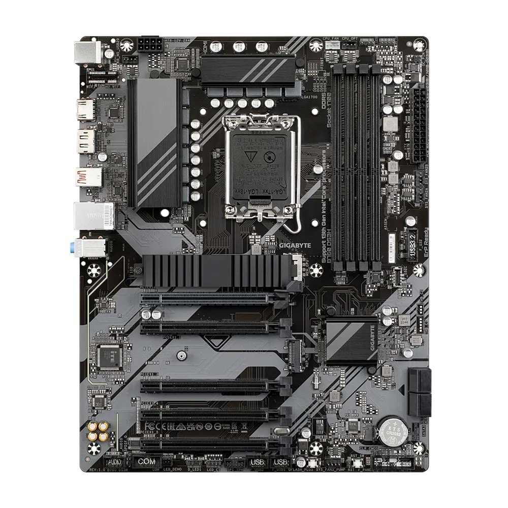 Gigabyte B760-DS3H-DDR4 Gaming AX1700 DDR4 Anakart