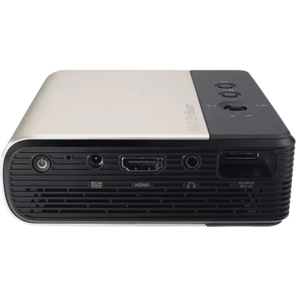 Asus Zenbeam E2 DLP WVGA 854X480 300AL 1XHDMI 1XUSB-A Wifi 400:1 Hoparlör Mini Projeksiyon Cihazı