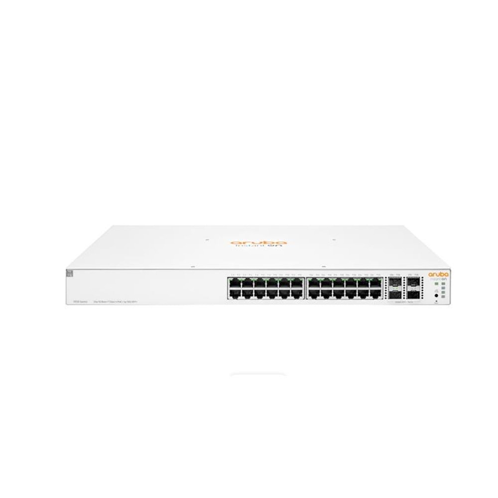 HPE ARUBA ION JL684B 1930 24 Port Gigabit+4X10GB SFP Yönetilebilir L2+ Rackmount 370W POE Switch