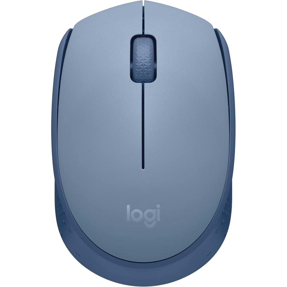 Logitech M171 Kablosuz Mouse Mavi Gri 910 006866