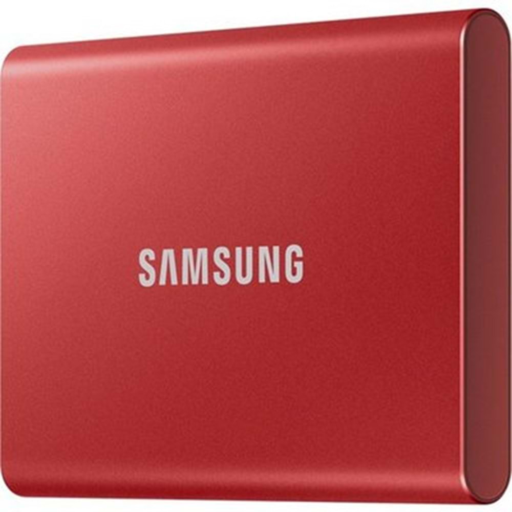 Samsung 2TB Taşınabilir T7 SSD 2.5 Kırmızı Taşınabilir Disk