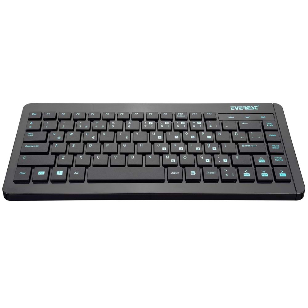 Everest KB-410 Siyah USB Q Mini Klavye