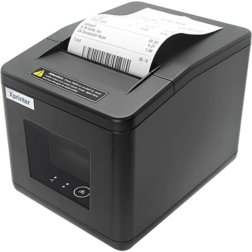 Xprinter XP-Q805K 203 DPI Direkt Termal USB+Ethernet Otomatik Kesici Fiş Yazıcı
