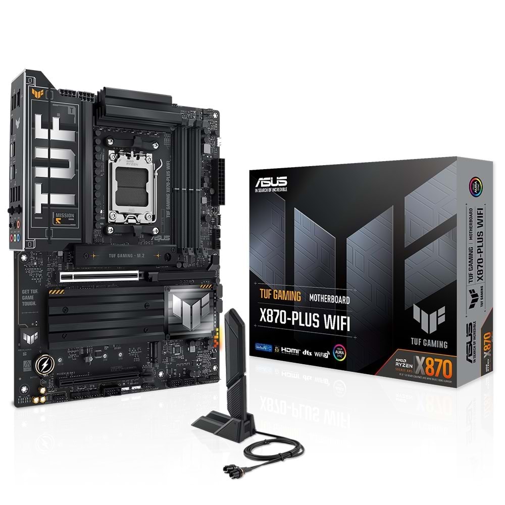 Asus TUF Gaming X870-PLUS WIFI AMD AM5 DDR5 ATX Anakart
