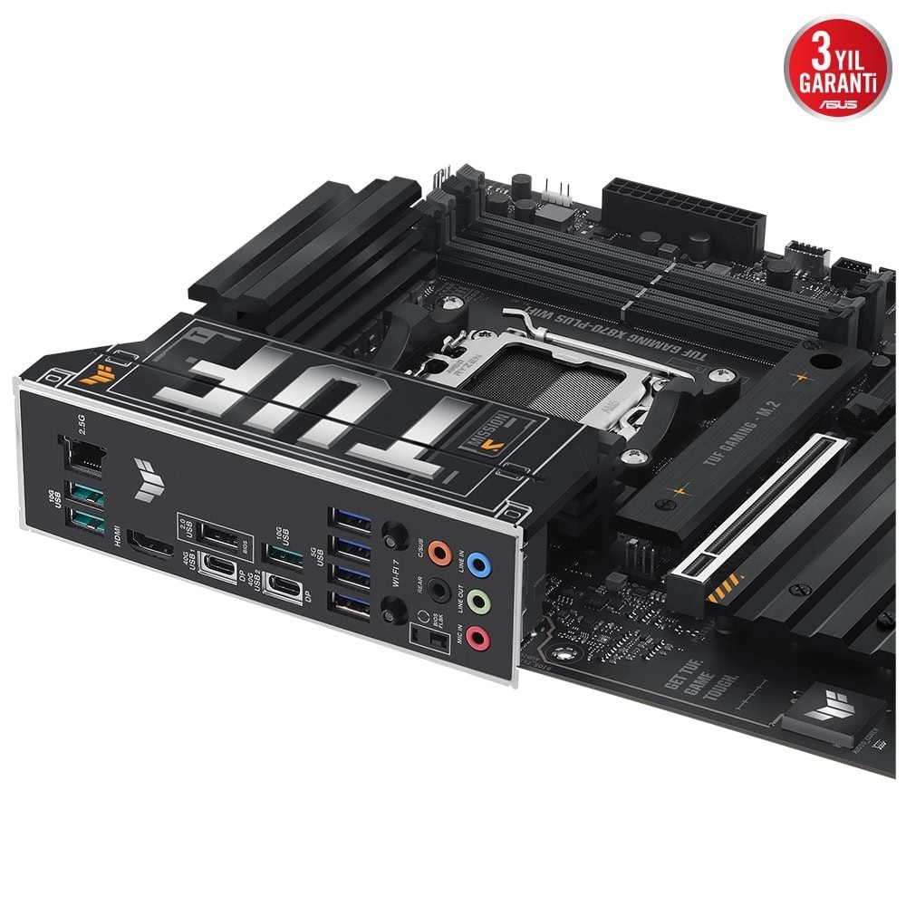 Asus TUF Gaming X870-PLUS WIFI AMD AM5 DDR5 ATX Anakart