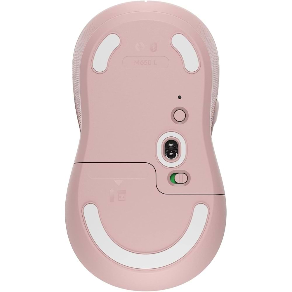 Logitech M650 Signature Kablosuz Mouse Gül 910-006254