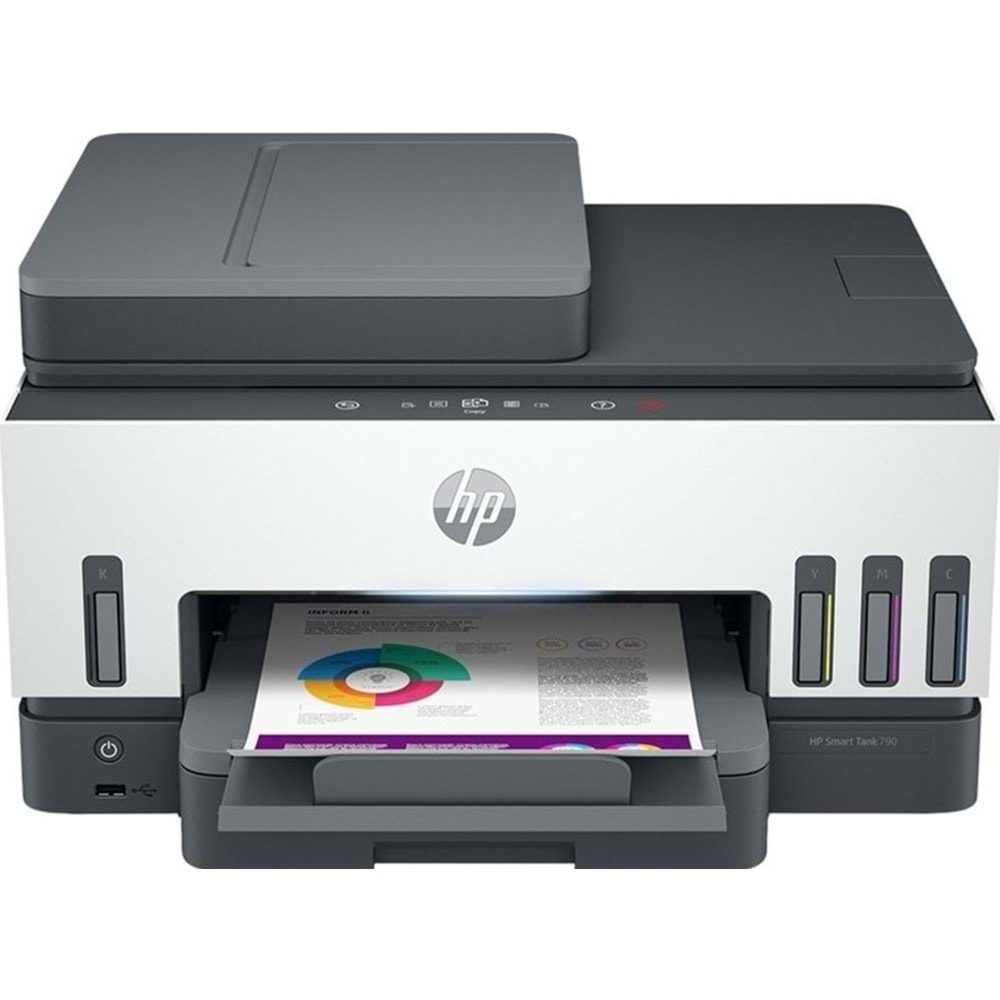 HP SMART Tank 790 Renkli YAZ/TAR/FOT/FAX ADF Wi-Fi A4 4WF66A