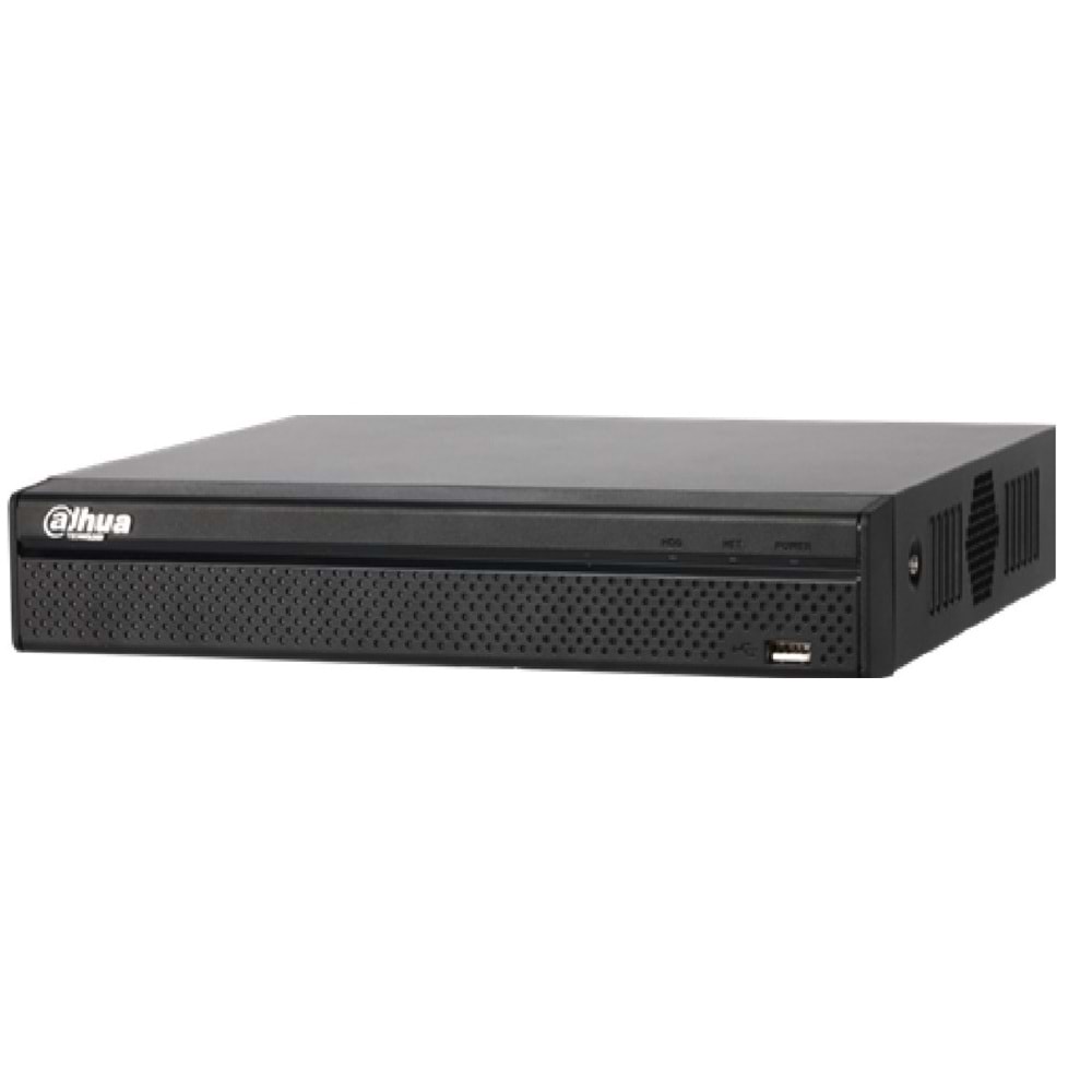 Dahua NVR4208-4KS3 8 Kanal 1U H.265 NVR 2x20TB