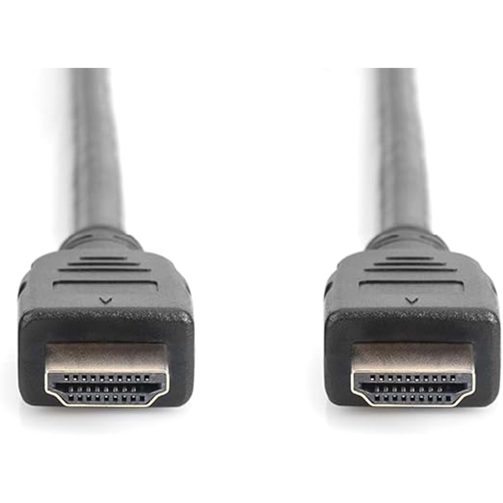Digitus HDMI Kablo Altın Uçlu Siyah (2m) 4K