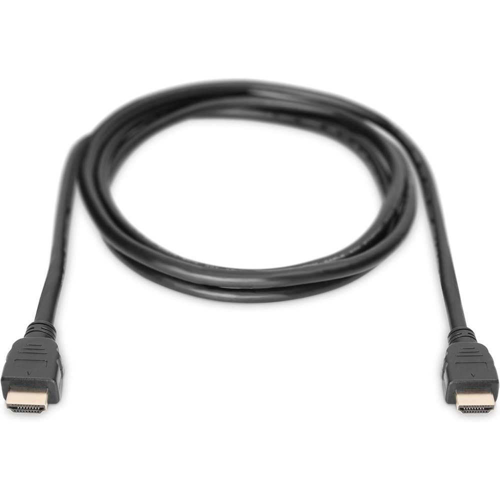 Digitus HDMI Kablo Altın Uçlu Siyah (5m) 4K