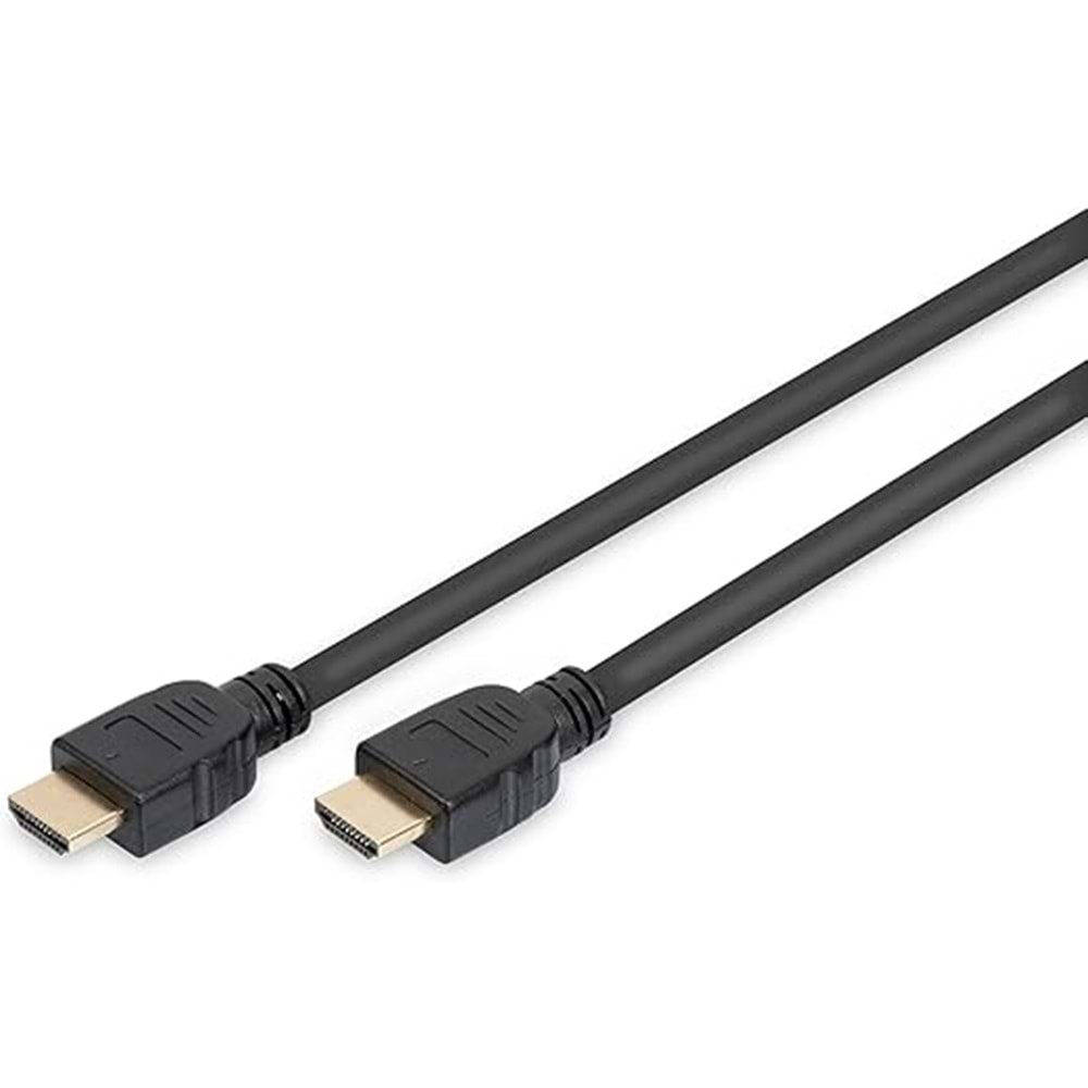 Digitus HDMI Kablo Altın Uçlu Siyah (3m) 4K