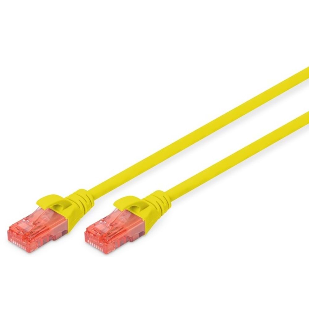 Digitus Patch Kablo Cat6 Sarı (0.5m)