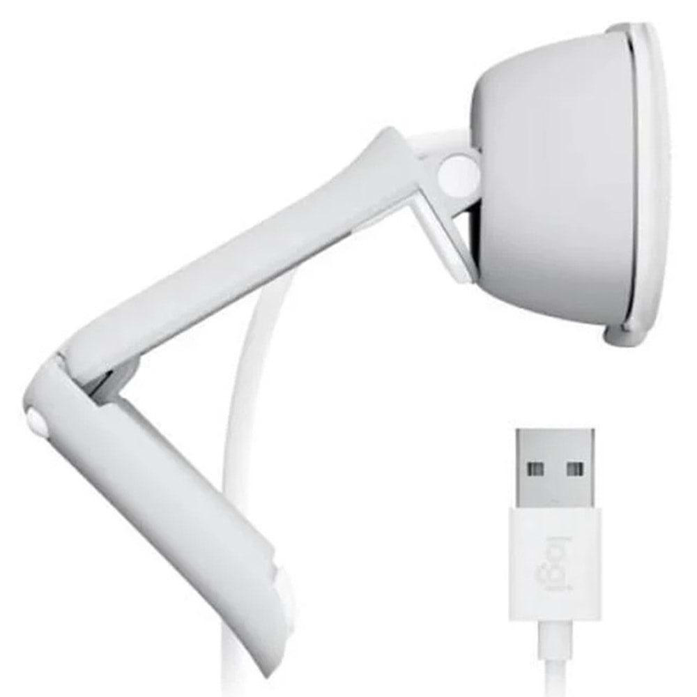 Logitech Brio 100 Webcam Beyaz Full HD 960-001617