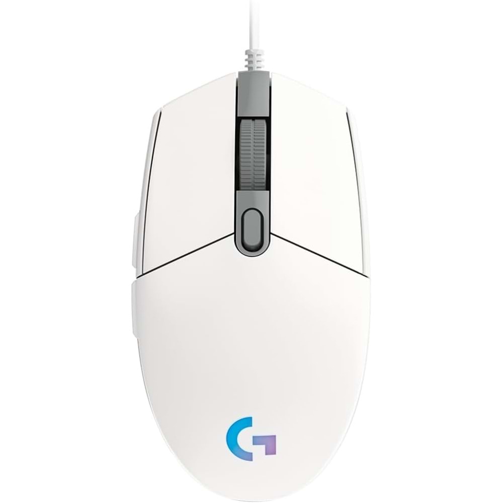 Logitech G G102 Lightsync Gaming Mouse Beyaz