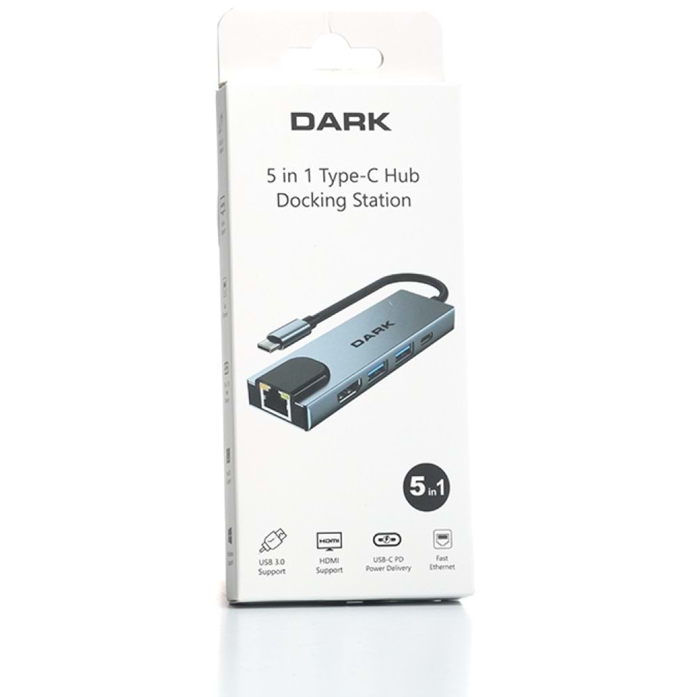 Dark DK-AC-U31X46 Type-C to USB 3.0 -HDMI-RJ45
