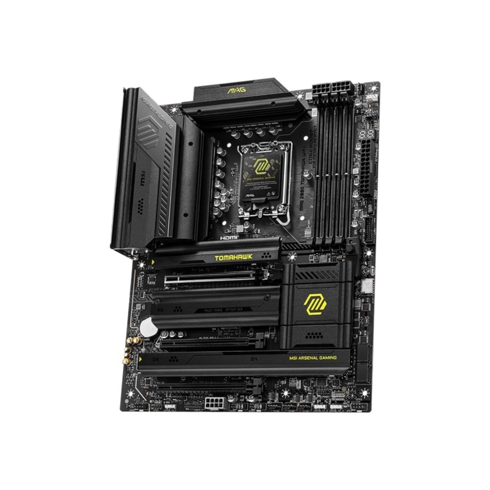 MSI MAG Z890 TOMAHAWK WIFI DDR5 9200(OC) mATX Anakart