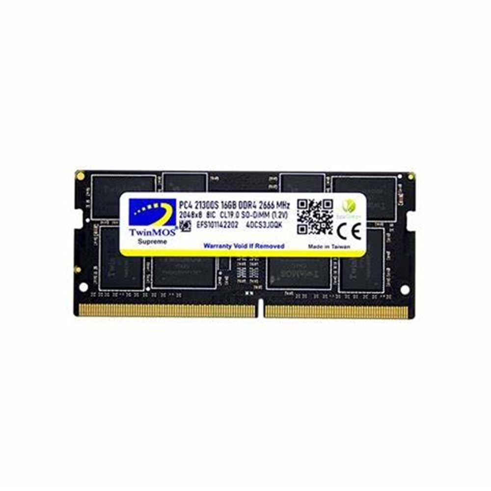Twinmos 16 GB DDR4 2666MHZ RAM