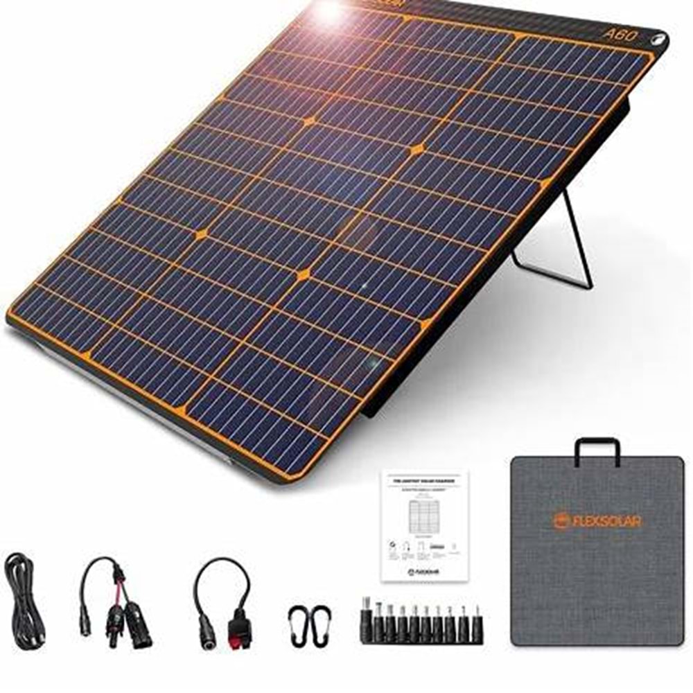 FlexSolar A60 Taşınabilir Güneş Paneli 60W