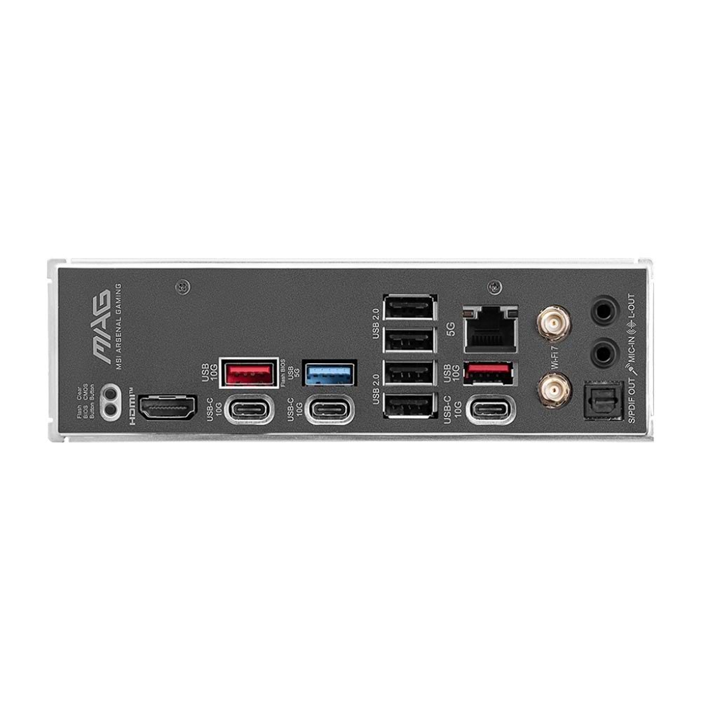 MSI MAG B850 TOMAHAWK MAX WIFI DDR5 8400MT/S 1XHDMI 4XM.2 ATX AM5 (AMD AM5 9000/8000/7000 Uyumlu)