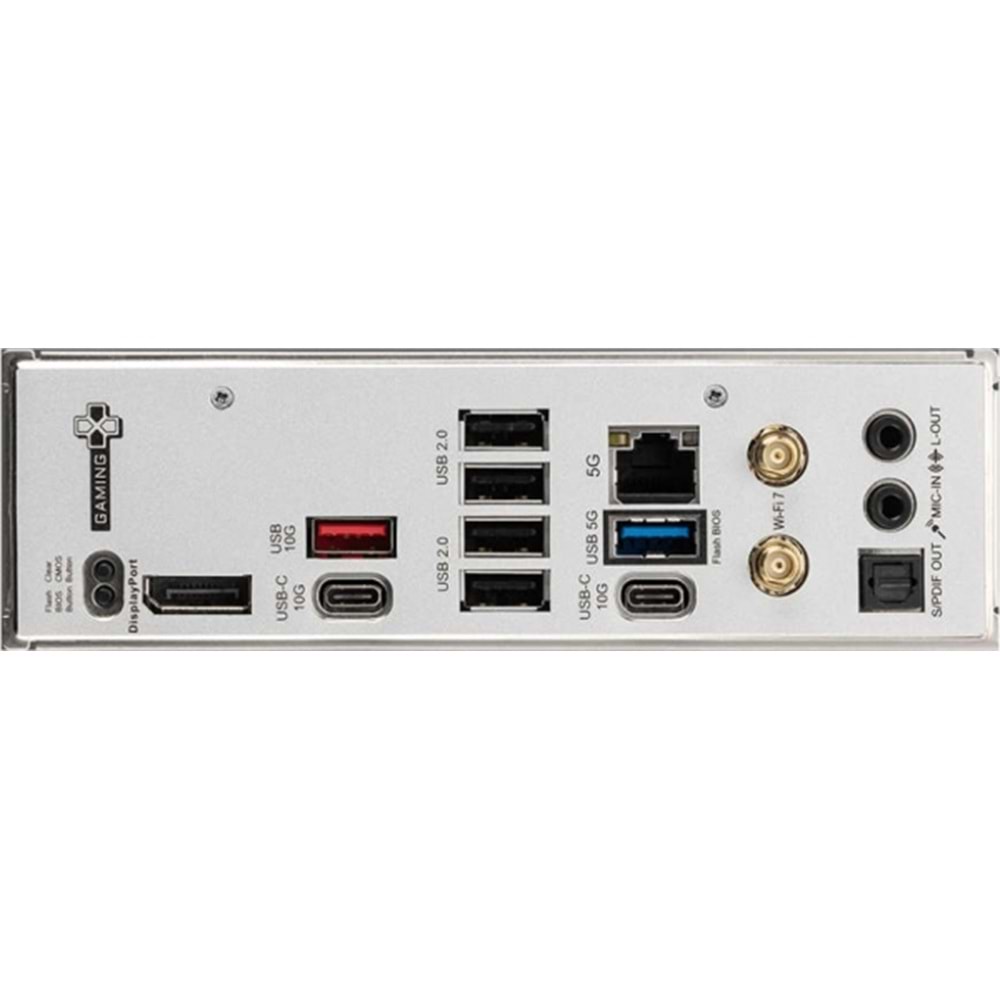 MSI B850 Gaming PLUS WIFI DDR5 8200MT/S 1XDP 3XM.2 ATX AM5 (AMD AM5 9000/8000/7000 Uyumlu)