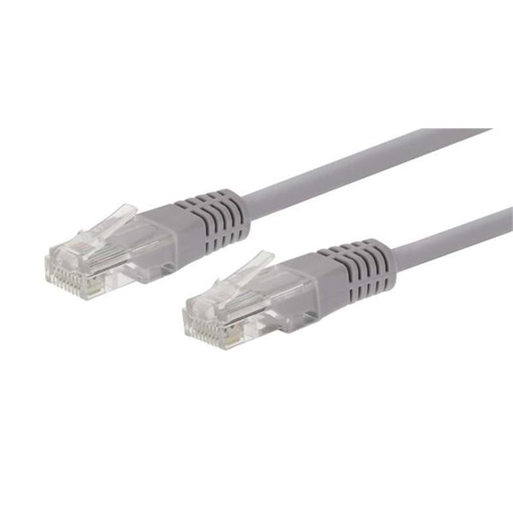 Uranium 20 CM 26AWG 250MHZ LSZH UTP Gri Renk CAT6 Patch Kablo