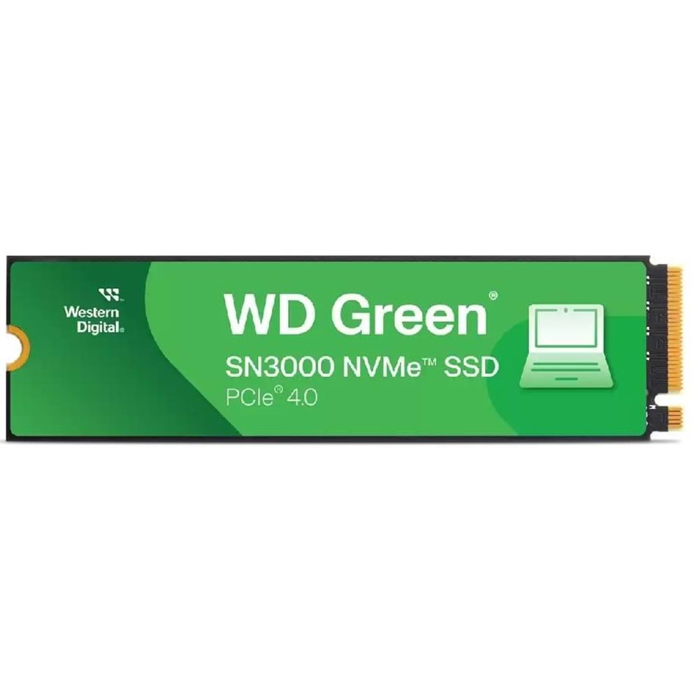 WD Green SN3000 1TB M.2 NVMe SDD (5000/4200) WDS100T4G0E