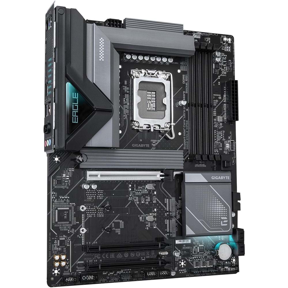 Gigabyte B860 Eagle Wifi 6E D5 1851 Hdmi Dp Type-C