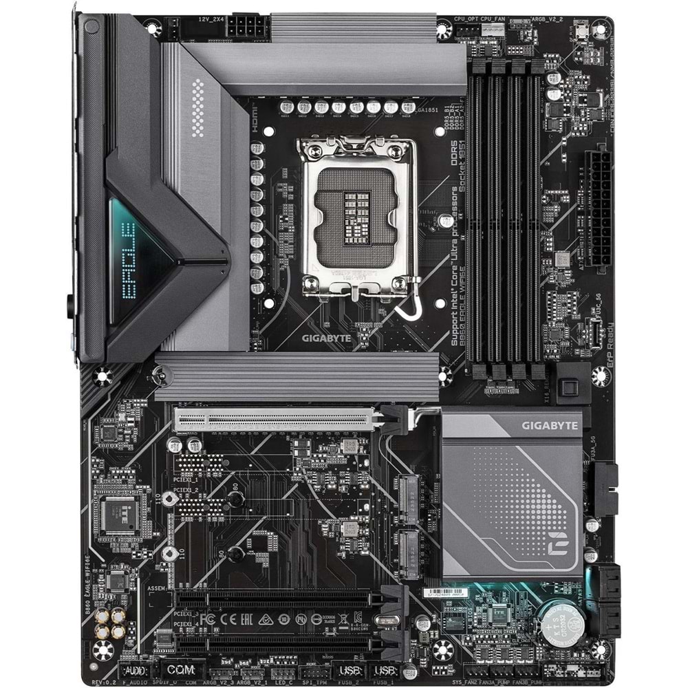 Gigabyte B860 Eagle Wifi 6E D5 1851 Hdmi Dp Type-C