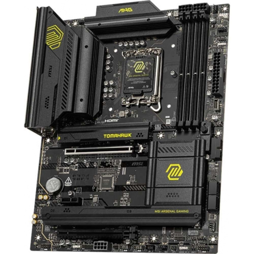 MSI Mag B860 Tomahawk Wifi D5 1851P Hdmi Dp Type-C