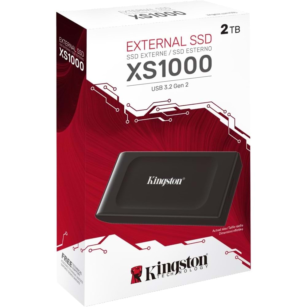 Kingston 2TB SXS1000/2000GA BOC Usb 3.2 Gen 2